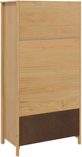 Einzeltür Kleiderschrank Braune 84x50x170cm
