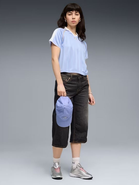 Women's Sports Short Sleeve Blouse Intense Lavender