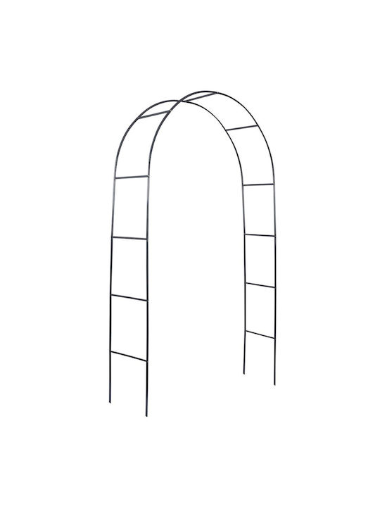 Metal Garden Arch in Bronze Colour 145x38x235cm
