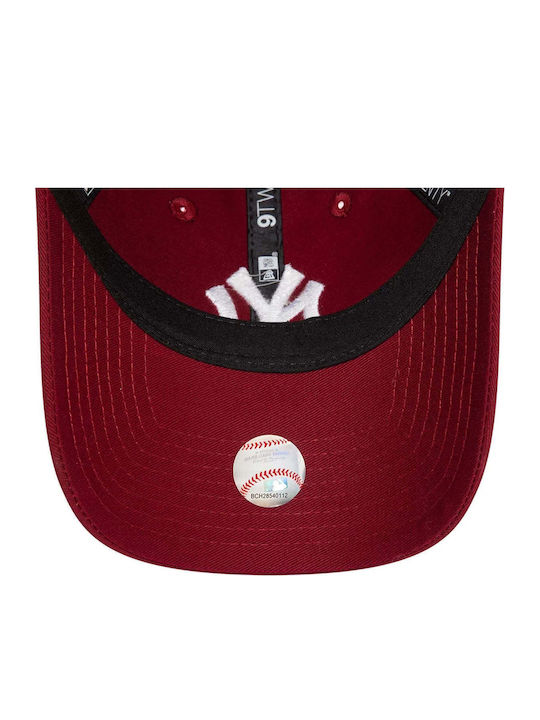 Șapcă New York Yankees New Era 9twenty Essential Burgundy Șapcă New York Yankees New Era 9twenty Essential Burgundy