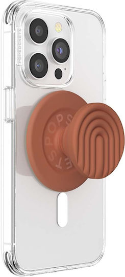 Popsockets Popout Magsafe Smartphone Holder Curves Collection Brown Beige