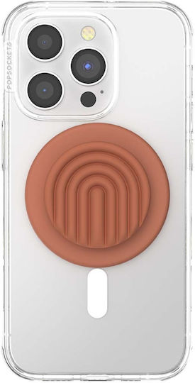 Popsockets Popout Magsafe Smartphone Holder Curves Collection Brown Beige