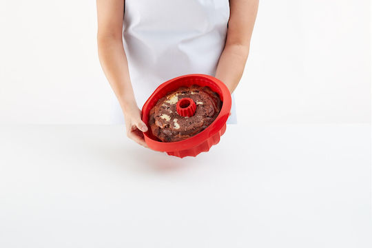 Lekue Bakeware Tin For Cake Round Silicone 22x22x8cm