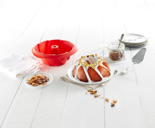 Lekue Bakeware Tin For Cake Round Silicone 22x22x8cm