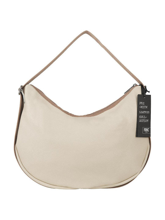 Damentasche Schulter Beige