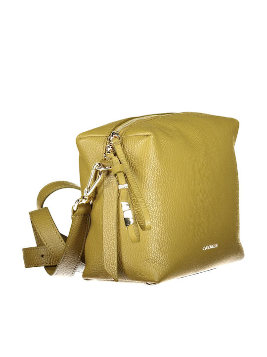 Leather Women's Handbag Green