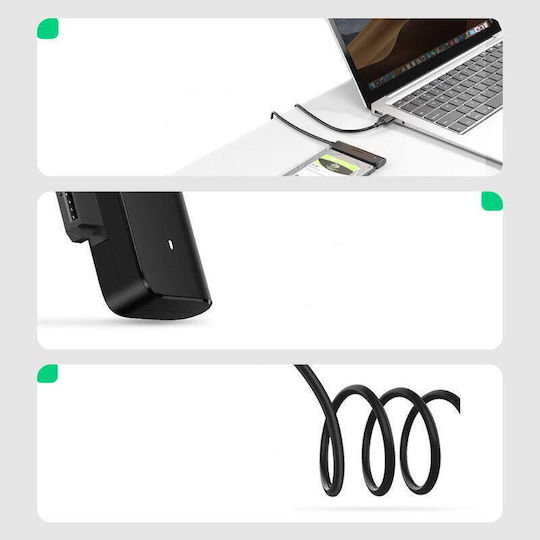 Ugreen 70609 Adaptor USB 3.0 la SATA III Negru