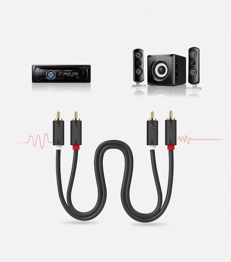 Ugreen Cable RCA male - RCA male 2m 10518