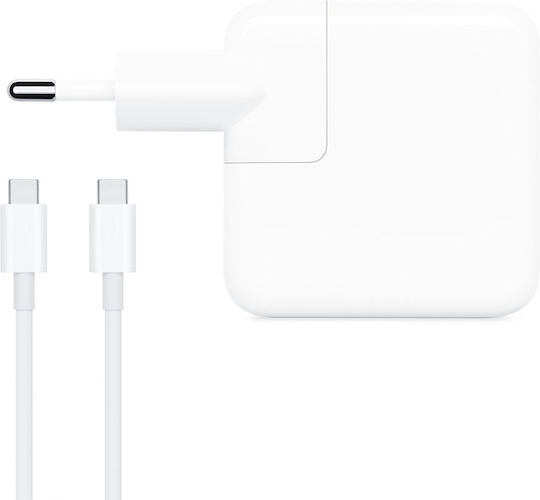 USB-C Φορτιστής Laptop 29W 16V 3.5A για Apple