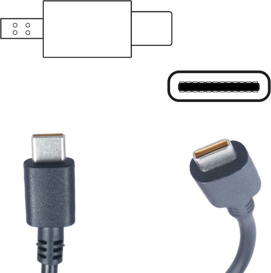 Laptop Power Adapter Charger Lenovo Adlx45ydc3a Adlx45ydc3d Sa10e75839 00hm661 Lenovo Ideapad 720s Code 60142