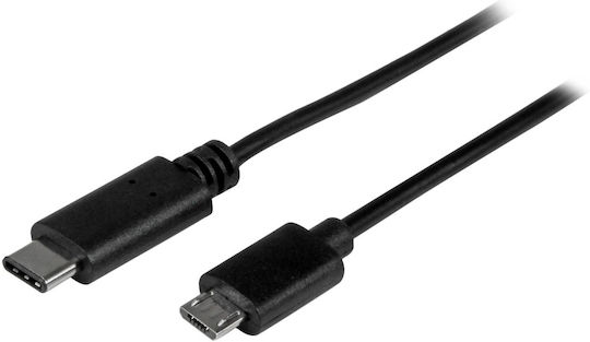 StarTech Cablu USB 2.0 USB-C Masculin - micro USB-B Negru 0.5m USB2CUB50CM