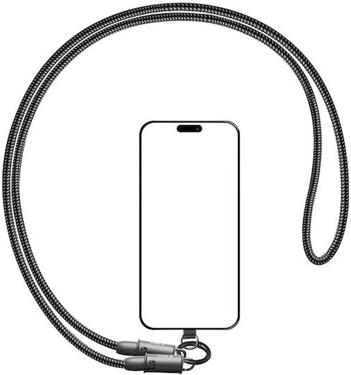TTEC USB 2.0 Кабел USB-C Мъжки - USB-C 60W Захранване PD Черен 1.2m 2DK62S