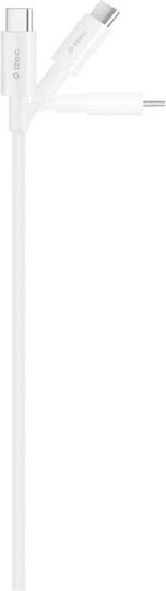 TTEC USB 2.0 Cable USB-C Male - USB-C 100W White