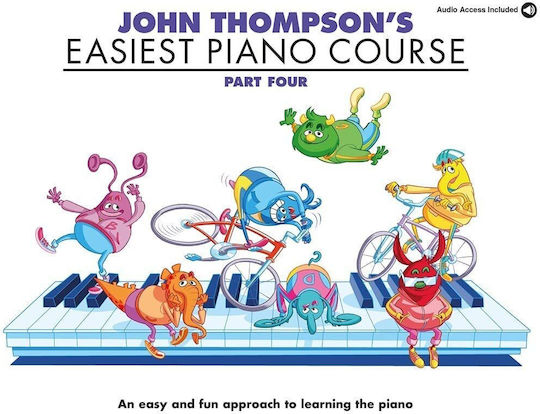 Music Sales John Thompson-Easiest Piano Course Sheet Music for Piano Part 4 + CD