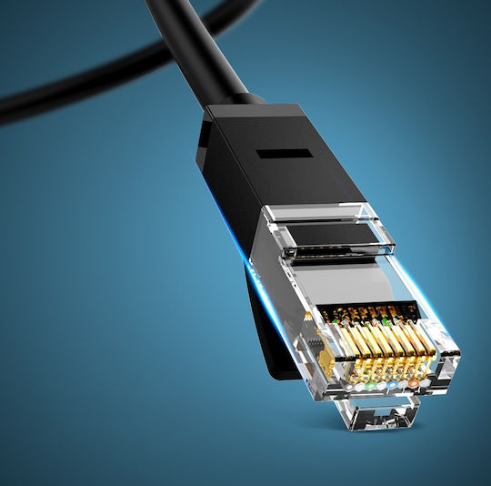 Ugreen Flat U/UTP Cat.6 (Gigabit) Network Cable Ethernet 15m Black