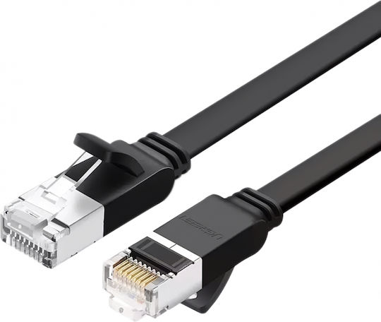 Ugreen Flat U/UTP Cat.6 (Gigabit) Network Cable Ethernet 2m Black