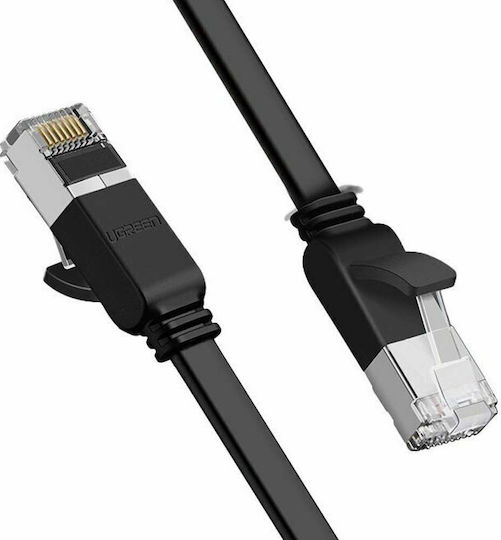 Ugreen Flat U/UTP Cat.6 (Gigabit) Network Ethernet Cable 0.5m Black