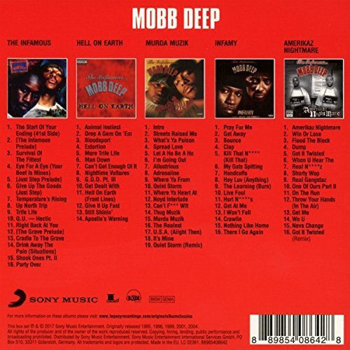 Предупреждение Mobb Deep - Original Album Classics xLP Винил