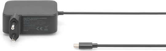 Digitus Φορτιστής Laptop 100W 20V για Acer / Asus / Huawei / Lenovo με Αποσπώμενο Καλώδιο Τροφοδοσίας