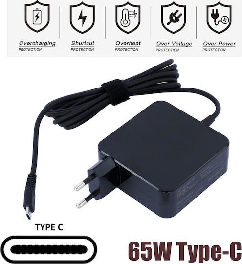 USB-C Laptop Charger 18W 3A for Huawei with Detachable Power Cable Bulk (ADL-65A1)
