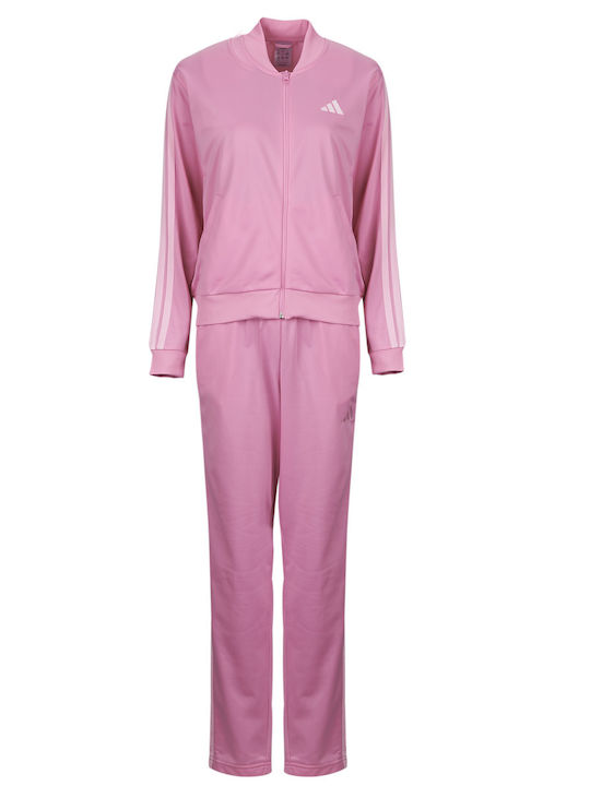 Essentials 3-Stripes Damen Jogginghosen Rosa