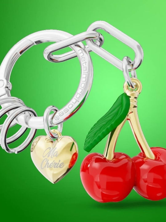 Metalmorphose Mtm406-01 Μπρελοκ Keyholder Foodie Nature Collection Cherry Heart Metalmorphose Mtm406-01 Μπρελοκ Keyholder Foodie Nature Collection Cherry Heart