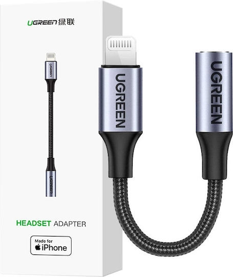 Ugreen Converter Lightning male to 3.5mm female 1pcs 30756