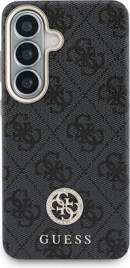 Guess Case 4g Rhinestone Runde Logo Magsafe Samsung Galaxy S26 Schwarze Guhms26sp4grmdek