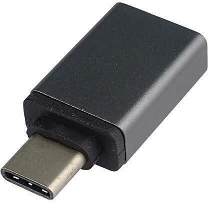PremiumCord Μετατροπέας USB-C male σε USB-A female Γκρι 1τμχ KUR31-03