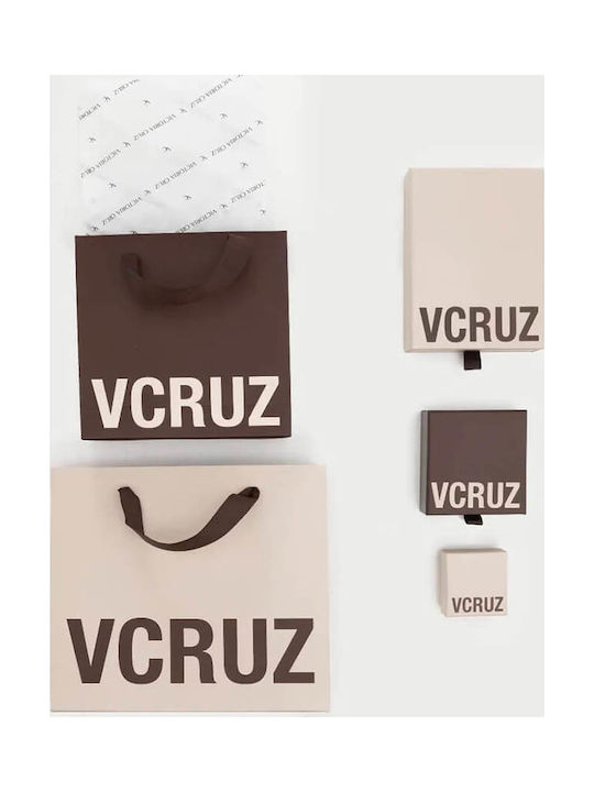 Victoria Cruz Halskette aus Rosa Vergoldetem Silber Victoria Cruz Halskette aus Rosa Vergoldetem Silber