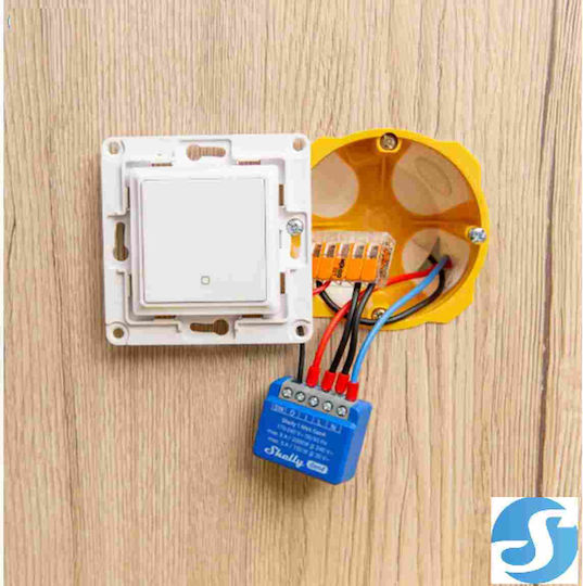 Shelly 1 Mini Gen4 Smart Switch 1 Channel Wi-Fi Bluetooth & ZigBee 8A (With Neutral)