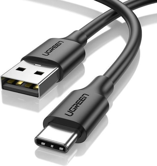 Ugreen Us287 USB 2.0 Cable USB-C male - USB-A 60W PD Μαύρο 1m 60116