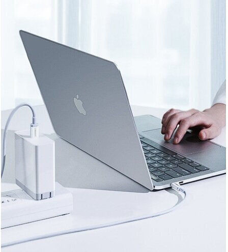 Ugreen US264 USB 2.0 Кабел USB-C Мъжки - USB-C 29W Бял 1m 60518