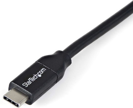 StarTech USB 2.0 Cable USB-C male - USB-A Μαύρο 2m USB2AC2M10PK
