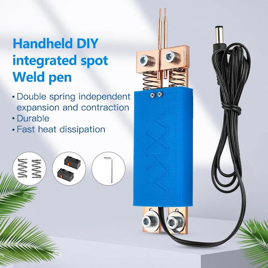 Spot Welding Pen Автоматична Спусък За Точкова Заварка Въглеродна Четка 1 Брой