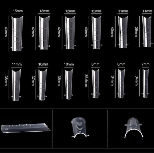 Coffin Tips Νυχιών IS-9848