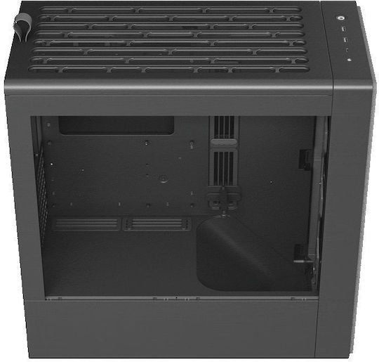 HAVN BF 360 Gaming Midi Tower Κουτί Υπολογιστή με Πλαϊνό Παράθυρο Μαύρο