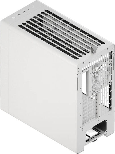 HAVN BF 360 Flow Gaming Midi Tower Κουτί Υπολογιστή με Πλαϊνό Παράθυρο Λευκό