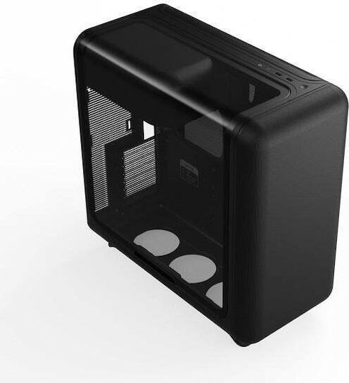 HYTE X50 Gaming Midi Tower Κουτί Υπολογιστή με Πλαϊνό Παράθυρο Pitch Black