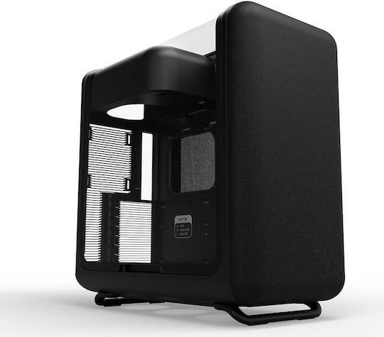 HYTE X50 Gaming Midi Tower Κουτί Υπολογιστή με Πλαϊνό Παράθυρο Pitch Black