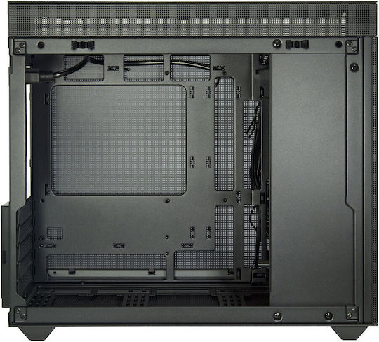 Inter-Tech IM-2 Expander Mini Tower Κουτί Υπολογιστή Μαύρο