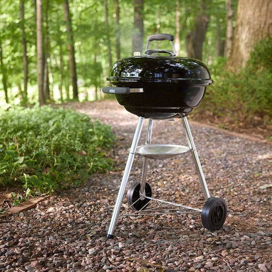 Weber Compact Ψησταριά Κάρβουνου Kettle με Καπάκι 47x47εκ.