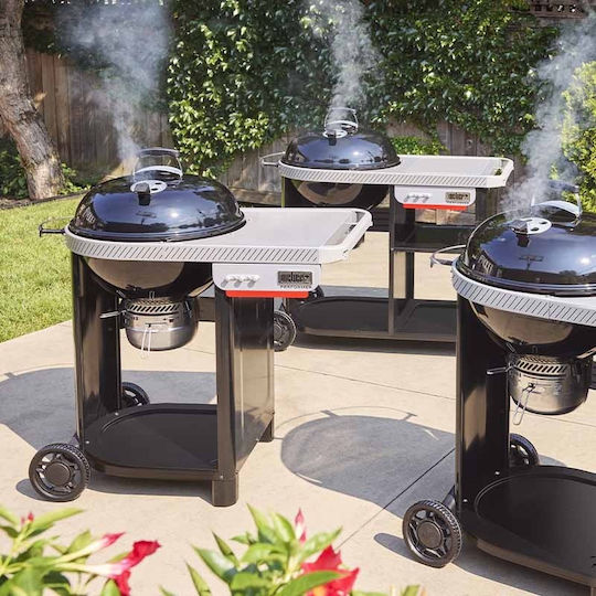 Weber Performer Gbs Charcoal Grill Kettle With Lid and Thermometer 57x57cm