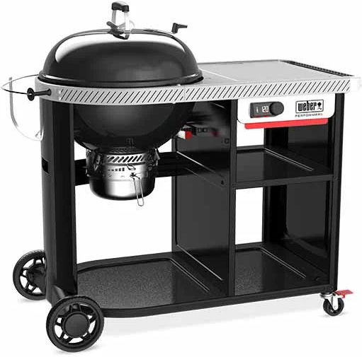 Weber Performer Deluxe Ψησταριά Κάρβουνου Kettle με Καπάκι 57x57εκ.