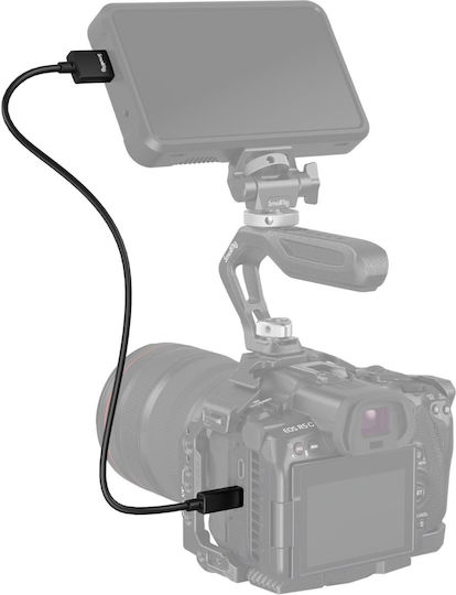 SmallRig HDMI 2.0 Premium High Speed 4K 60Hz HDR Cable HDMI male - HDMI male 0.35m Μαύρο