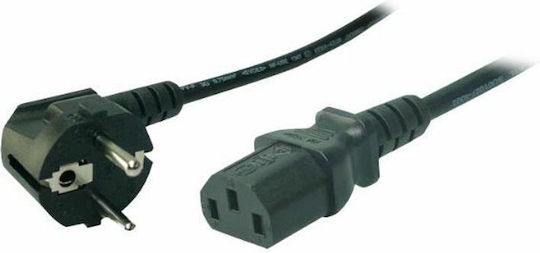 LogiLink Schuko - IEC C13 Cable 1.8m Μαύρο CP090