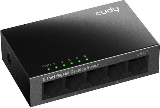 Cudy GS105 Unmanaged L2 Switch with 5 Gigabit (1Gbps) Ethernet Ports