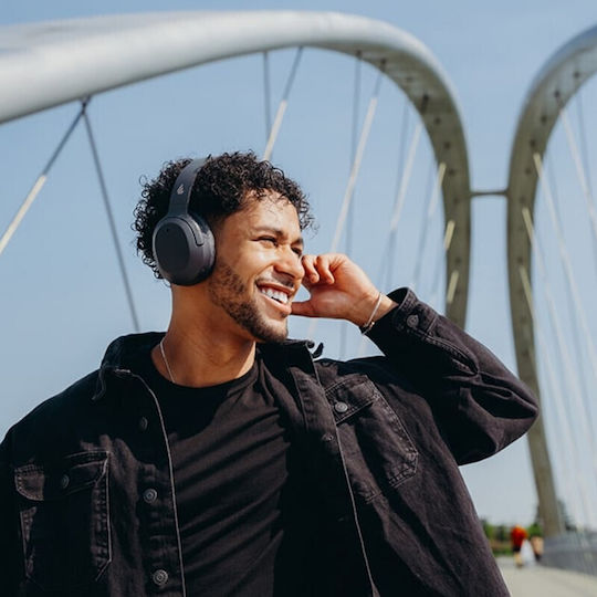 Edifier W820NB Plus v2.0 Wireless / Wired Over Ear Headphones with 49 hours of Operation Gray