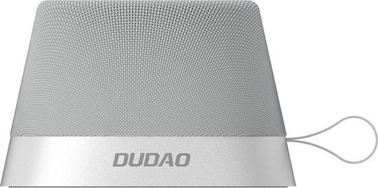 Dudao Y20 Ηχείο Bluetooth με Διάρκεια Μπαταρίας έως 6 ώρες Ασημί