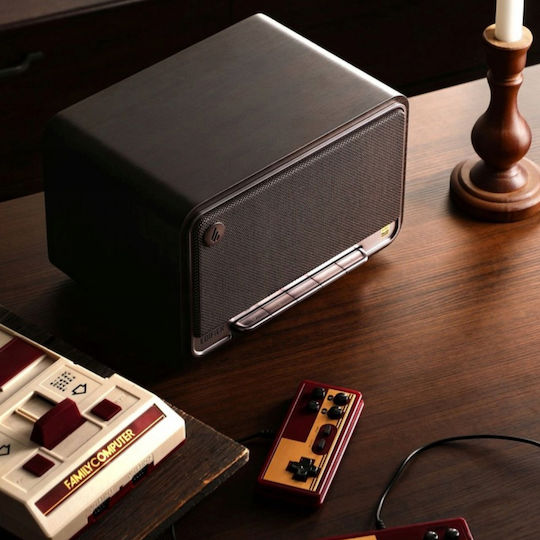 Edifier D32 Bluetooth Speaker 60W with Battery Life up to 12 hours Black Walnut